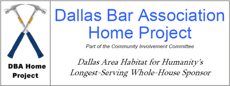 Dallas Bar Association Home Project