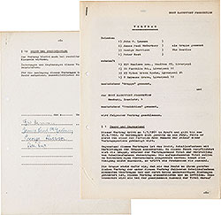 The First Recording Contract Signed By The Beatles, For The 'My Bonnie' Session (Germany, 1961)