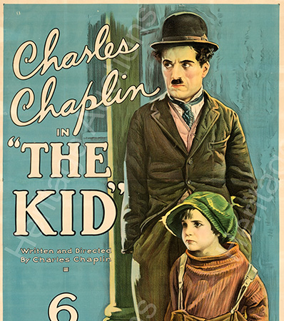 The Kid (First National, 1921). Very Fine- on Linen