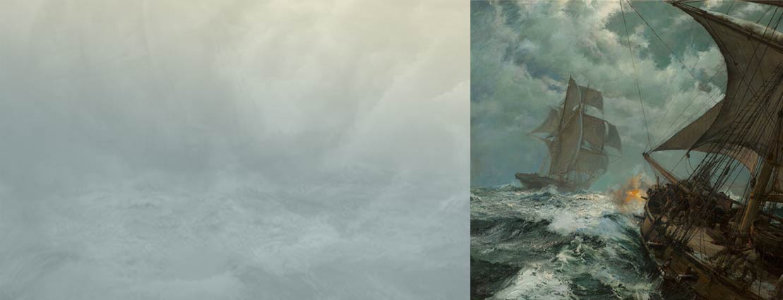 Montague Dawson (British, 1895-1973) Night suspect, 1958 Montague Dawson (British, 1895-1973) Night suspect, 1958