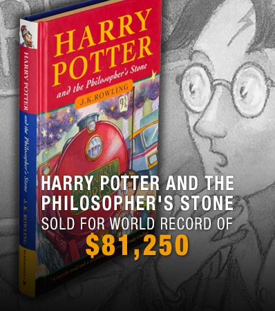 Harry Potter First Edition Sets World Records