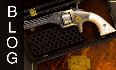 George Armstrong Custer: A Marvelous Inscribed .22 Revolver Presented to Custer by the United States Volunteers in 1863