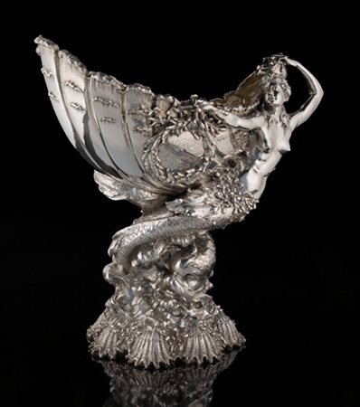 A Tiffany & Co. Silver Yachting Trophy: Goelet Cup, New York, 1893