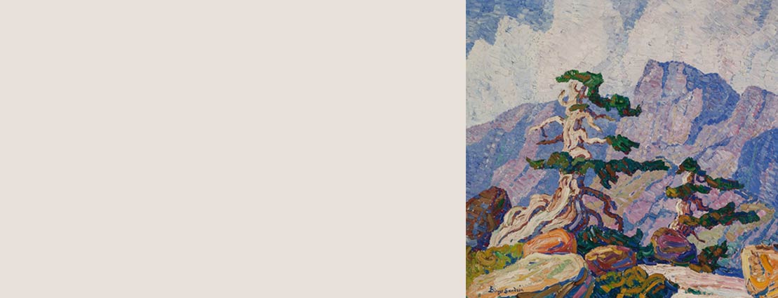 Birger Sandzén (American, 1871-1954) Near the Timberline, Rocky Mountains, Colorado, circa 1919 Birger Sandzén (American, 1871-1954) Near the Timberline, Rocky Mountains, Colorado, circa 1919