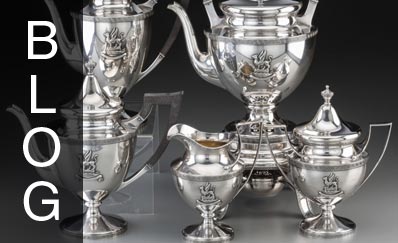 Five for Friday: Antique Fine Silver Serving Pieces