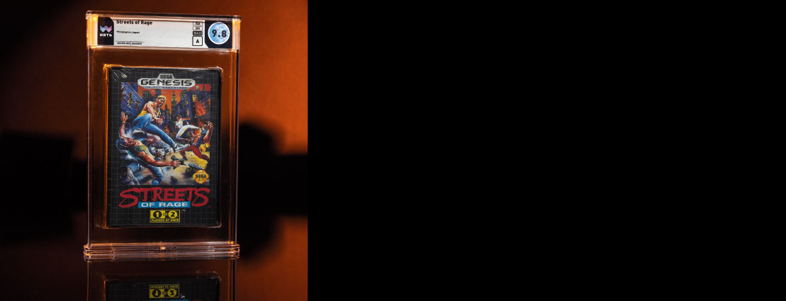 Streets of Rage - Wata 9.8 A Sealed, Genesis Sega 1991 USA Streets of Rage - Wata 9.8 A Sealed, Genesis Sega 1991 USA