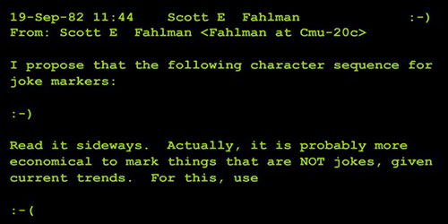 September 23 The First Emoticons :-) An NFT Auction