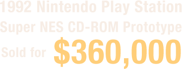 Nintendo Play Station Prototype - Sony and Nintendo c. 1990-92. Nintendo Play Station Prototype - Sony and Nintendo c. 1990-92.