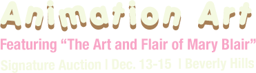 June 15 - 16 Animation Art - Dallas #7207 June 15 - 16 Animation Art - Dallas #7207