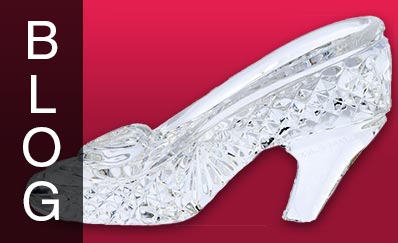 Cinderella's Slipper Disneyana Limited Edition Crystal and Disney Dimensions Pin Group