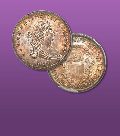 1807 25C B-1, R.2, MS67 PCGS. CAC.