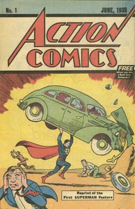 Heritage Auctions: Action Comics #1 the First Appearance of Superman: the  Million Dollar Comic Book