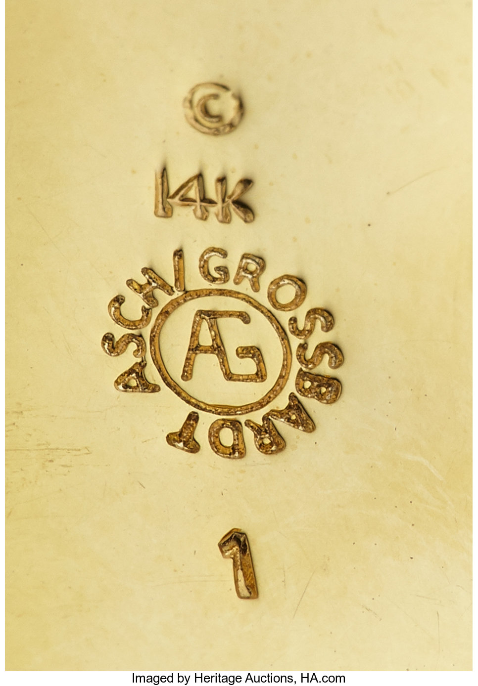 Jewelry Maker's Marks Identification Guide Gold Stamp List