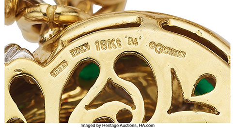 Jewelry Maker's Marks Identification Guide – Gold Stamp List