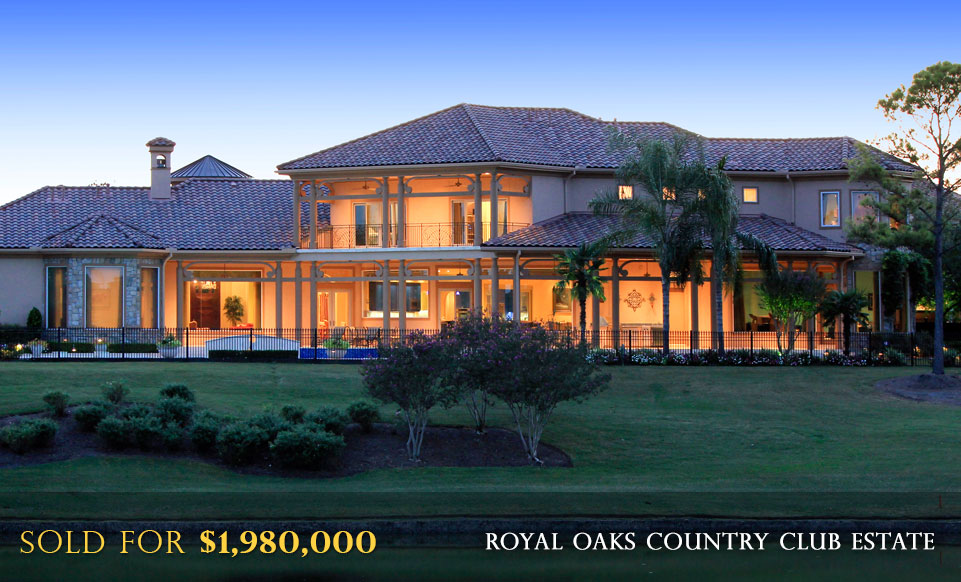 Royal Oaks Country Club Estate Houston, TX Luxury Real Estate