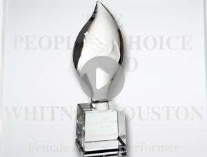 Whitney Houston - People's Choice Award for Favorite Female Musical Performer, 1988