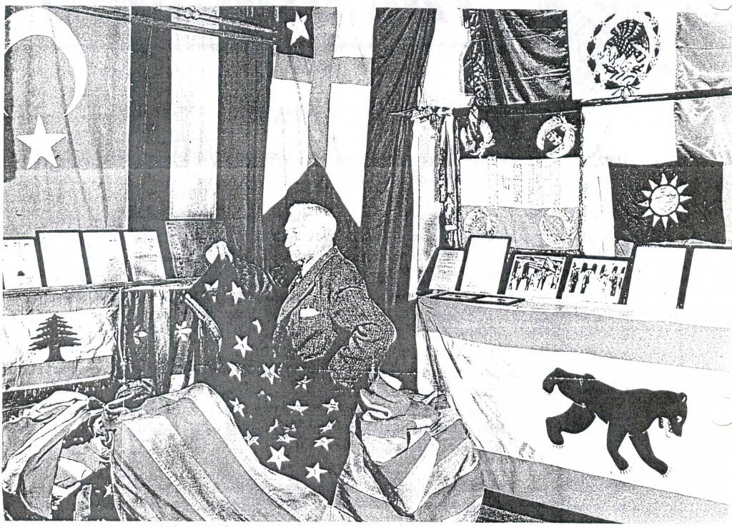 Dr. Rungee with his collection