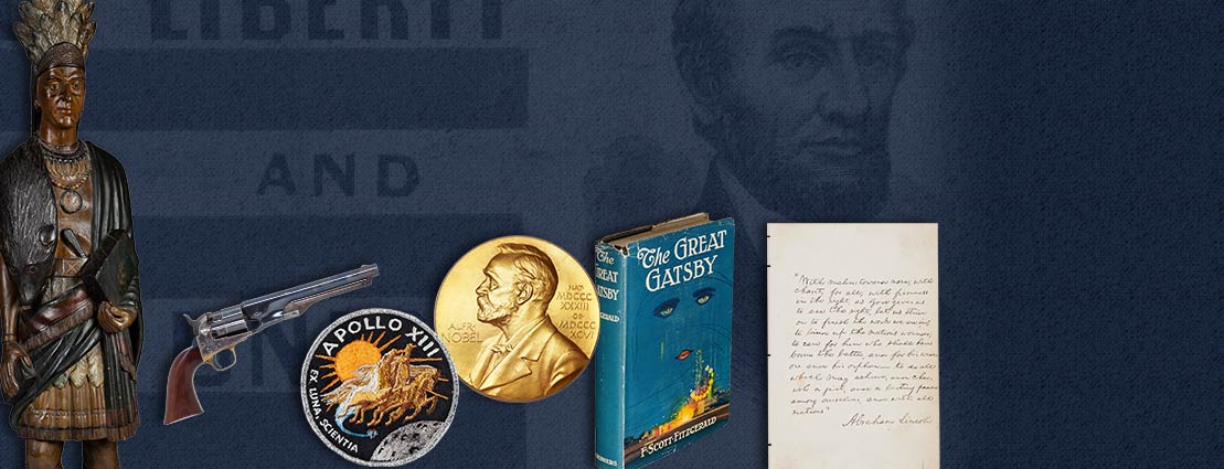  Featured Historical Collectibles