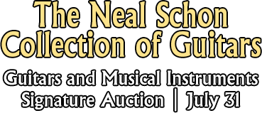 July 31 Neal Schon Collection - Guitars and Musical Instruments | Dallas
