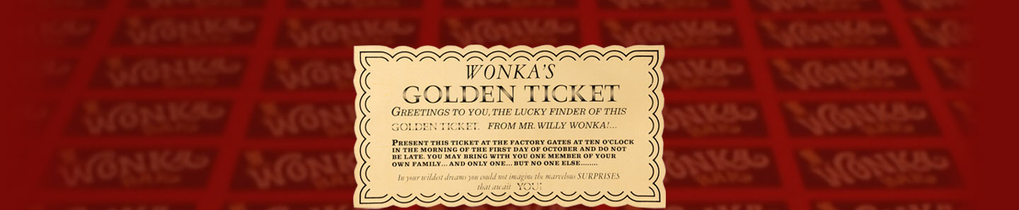 Wonka's Golden Ticket | July 13-17