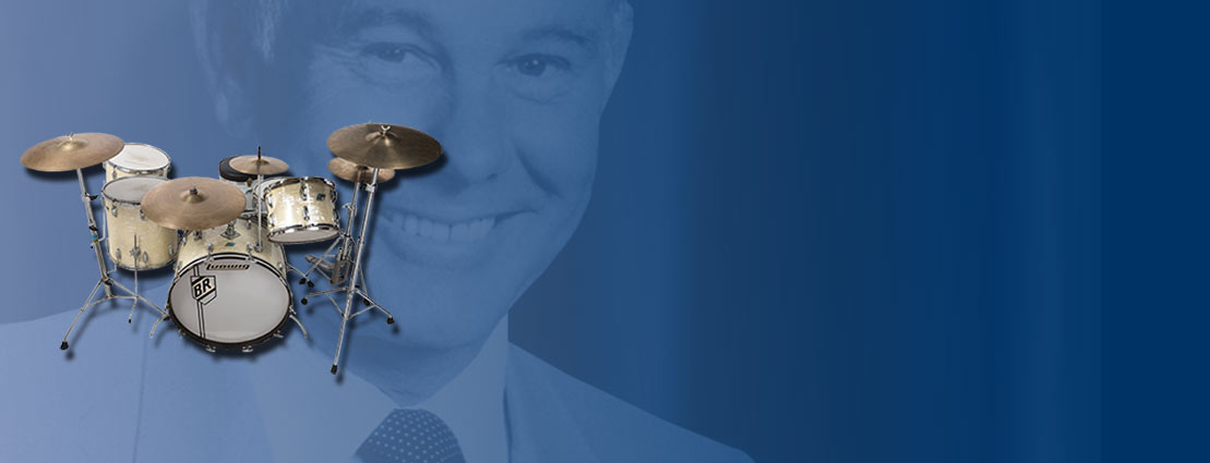 Buddy Rich Carson Ludwig White Pearloid Drum Set sold for $113,750