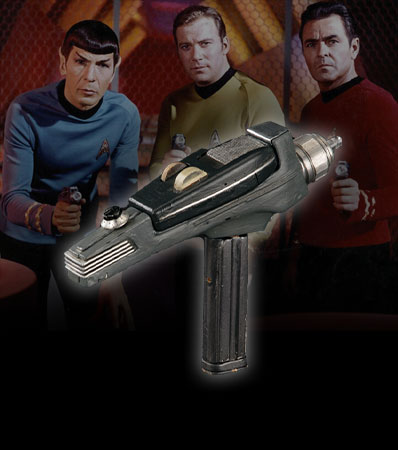 Star Trek: The Original Series Extremely Rare Hero Type-2 Phaser Pistol 