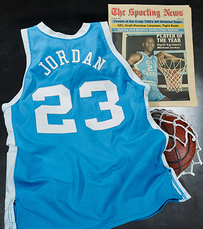 1982-83 Michael Jordan Game Worn University of North Carolina Tar Heels Jersey from First 'NCAA Player of the Year' Season