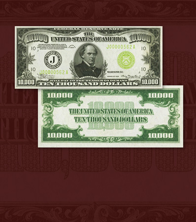 Fr. 2231-J $10,000 1934 Federal Reserve Note. PMG Gem Uncirculated 66 EPQ