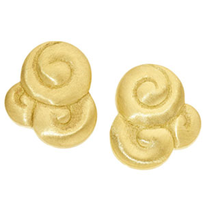 Burle Marx Gold Earrings