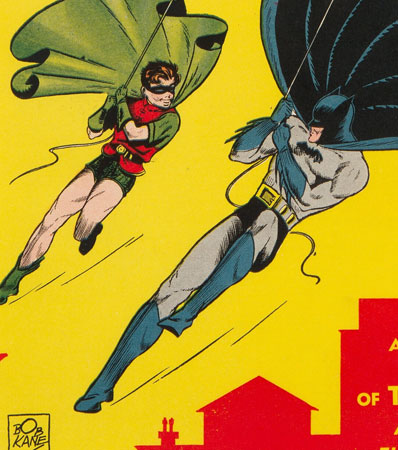 Batman #1 (DC, 1940) CGC NM 9.4 White pages.