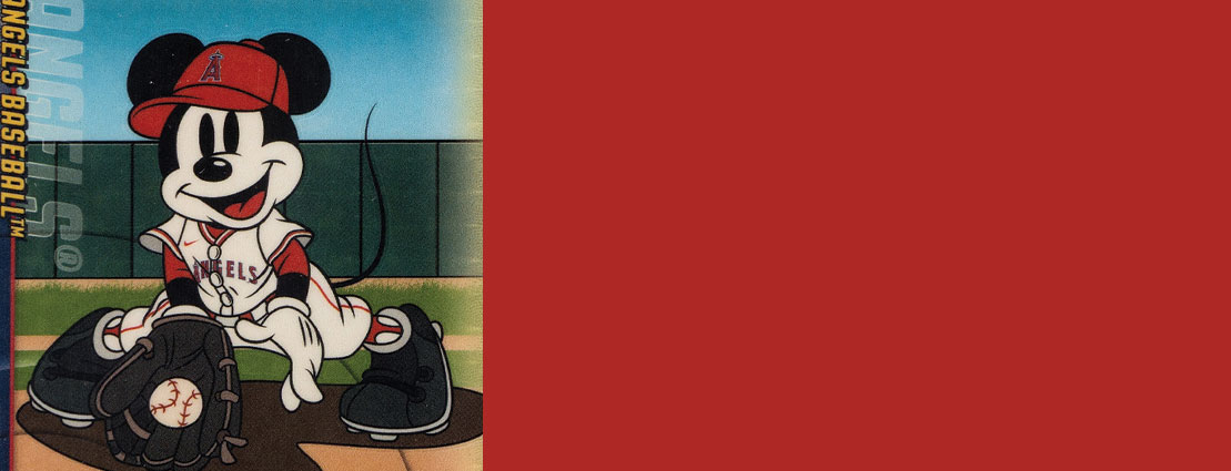 2025 Topps Disney Chrome Mickey & Friends MLB Set - #MLBH-6 -- Mickey Mouse -- Los Angeles Angels Baseball -- 1/1 Superfractor - CGC 10 .