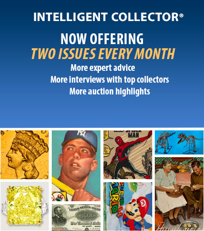 Intelligent Collector Now offeringtwo issues every month