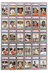 1964 Topps Baseball PSA Graded Complete Master Set (589) - Ranked #3 Current Finest