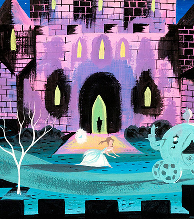 Mary Blair Cinderella Original Concept Painting
