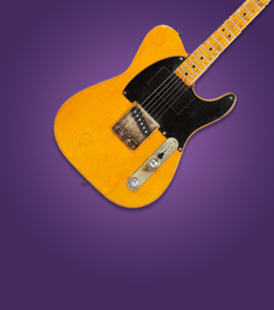 Circa 1950 Fender Broadcaster Solid Body Electric Guitar Formerly Owned By Danny Gatton, Serial #0058