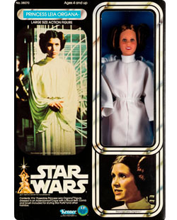 Star Wars 12 Inch Series Princesse Leia Organa AFA 95 MINT (Kenner, 1978). 