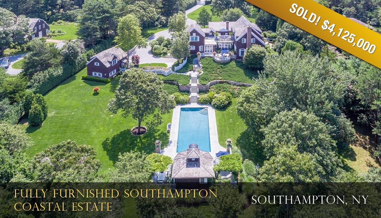 68 Ridge Road Southampton, NY 11968 |  SOLD! $4,125,000