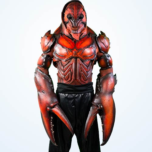 Lobstercules' Costume