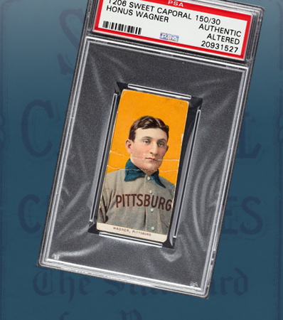 1909-11 T206 Sweet Caporal 150/30 Honus Wagner PSA Authentic/Altered