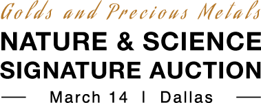 March 14 Nature & Science Signature Auction - Dallas #8026