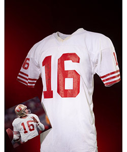 1989 Joe Montana Game Worn & Signed San Francisco 49ers Jersey -- Video & Photo Matched to 12/11 vs. Rams