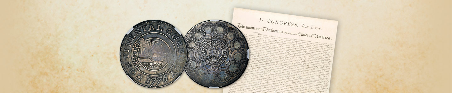1776 $1 Continental Dollar, CURENCY, Silver, Newman 1-C, Breen-1091, Hodder 1-A.3, W-8450, R.8, VF35 NGC. 