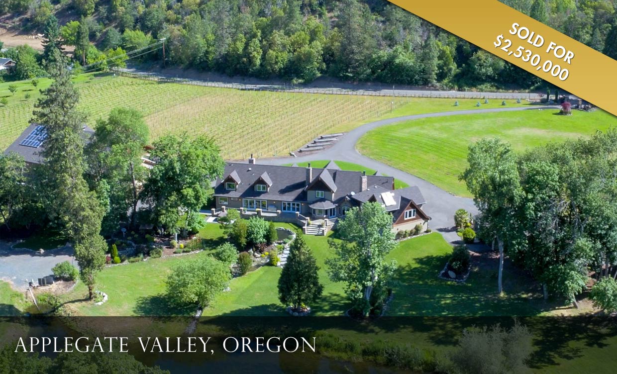Applegate Valley , OR Luxury Real Estate Luxury Real Estate Heritage