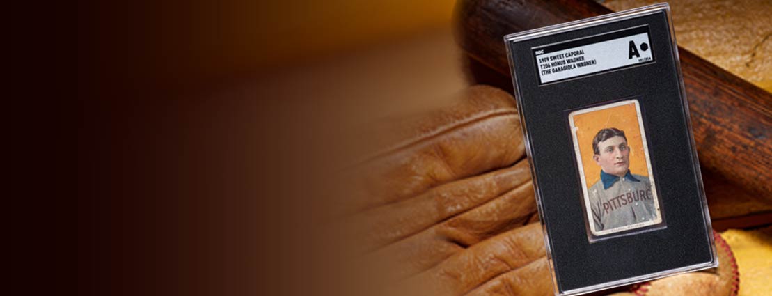 1909 T206 Sweet Caporal Honus Wagner (The Garagiola Wagner) SGC Authentic. 