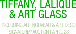 April 28 Lalique & Art Glass Signature® Auction #8079