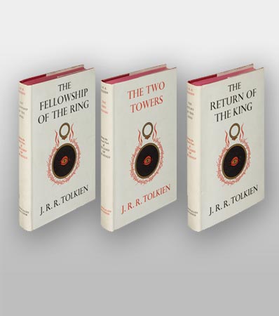 J. R. R. Tolkien. The Lord of the Rings Trilogy. London: George Allen & Unwin, Ltd. 1954-1955.