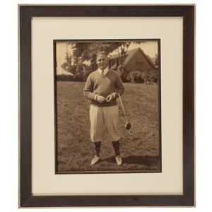 Circa 1930 Bobby Jones Massive Original Photograph by George Pietzcker, PSA/DNA Type 1. 
