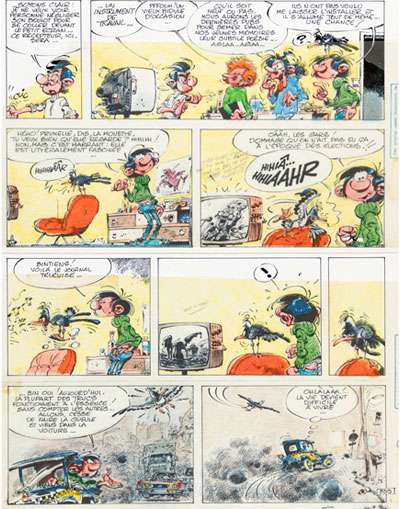 Belgian Comics Artist Andre Franquin