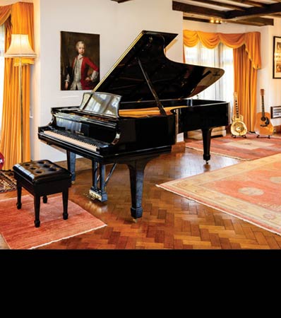 Sir Elton John's Steinway Model D Grand Piano Number 426549 Used Exclusively in His Concerts from 1974 - 1993. 