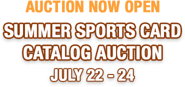  Summer Sports Card Catalog Auction #50043